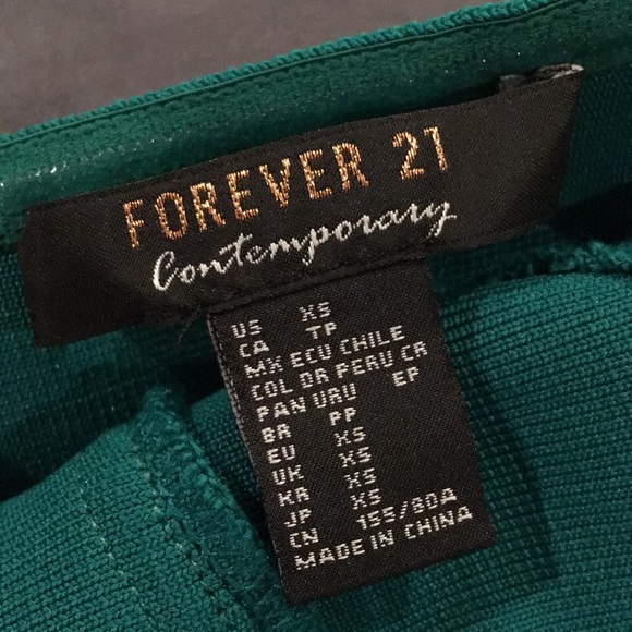 🆕 3/$10 ✨ NWOT Forever 21 Strapless dress - Picture 7 of 7